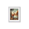 Picture of Canadian Deer _GroupedProduct_Rectangle_Portrait_Framed_Matted_
