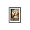 Picture of Canadian Deer _GroupedProduct_Rectangle_Portrait_Framed_Matted_