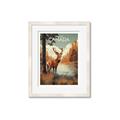 Picture of Canadian Deer _GroupedProduct_Rectangle_Portrait_Framed_Matted_