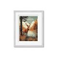 Picture of Canadian Deer _GroupedProduct_Rectangle_Portrait_Framed_Matted_
