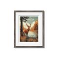 Picture of Canadian Deer _GroupedProduct_Rectangle_Portrait_Framed_Matted_