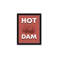 Picture of Hot Dam _GroupedProduct_Rectangle_Portrait_Framed_Matted_