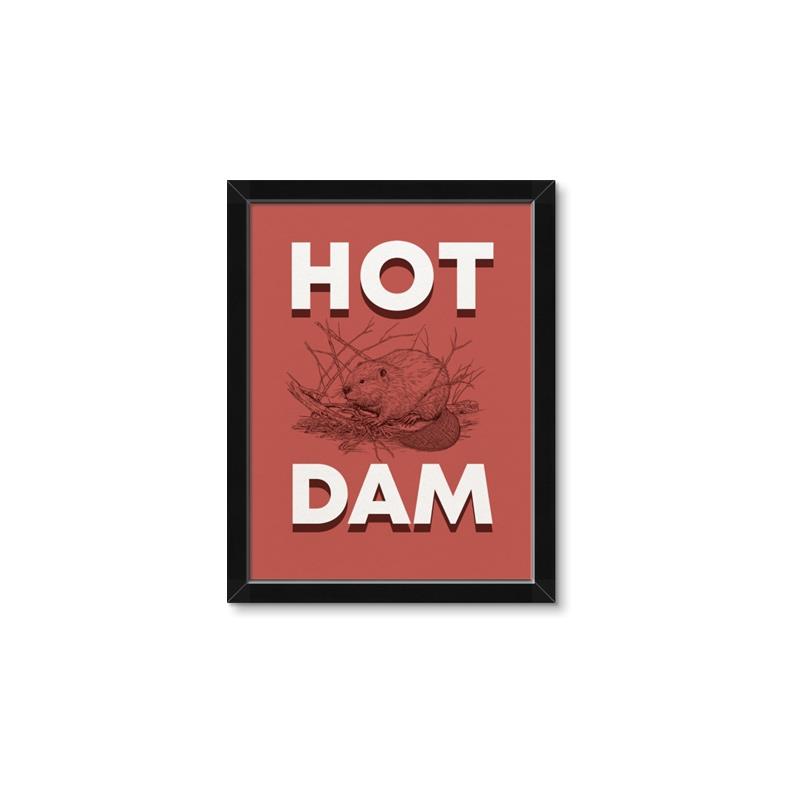 Picture of Hot Dam _GroupedProduct_Rectangle_Portrait_Framed_Matted_