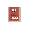 Picture of Hot Dam _GroupedProduct_Rectangle_Portrait_Framed_Matted_