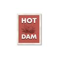 Picture of Hot Dam _GroupedProduct_Rectangle_Portrait_Framed_Matted_