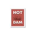 Picture of Hot Dam _GroupedProduct_Rectangle_Portrait_Framed_Matted_