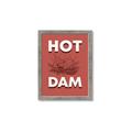Picture of Hot Dam _GroupedProduct_Rectangle_Portrait_Framed_Matted_
