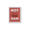 Picture of Hot Dam _GroupedProduct_Rectangle_Portrait_Framed_Matted_