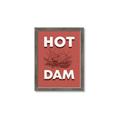 Picture of Hot Dam _GroupedProduct_Rectangle_Portrait_Framed_Matted_