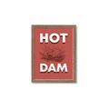 Picture of Hot Dam _GroupedProduct_Rectangle_Portrait_Framed_Matted_