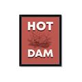Picture of Hot Dam _GroupedProduct_Rectangle_Portrait_Framed_Matted_