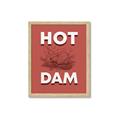 Picture of Hot Dam _GroupedProduct_Rectangle_Portrait_Framed_Matted_