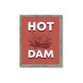 Picture of Hot Dam _GroupedProduct_Rectangle_Portrait_Framed_Matted_
