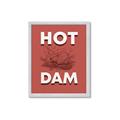 Picture of Hot Dam _GroupedProduct_Rectangle_Portrait_Framed_Matted_