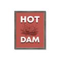 Picture of Hot Dam _GroupedProduct_Rectangle_Portrait_Framed_Matted_