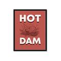 Picture of Hot Dam _GroupedProduct_Rectangle_Portrait_Framed_Matted_