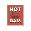 Picture of Hot Dam _GroupedProduct_Rectangle_Portrait_Framed_Matted_