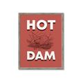 Picture of Hot Dam _GroupedProduct_Rectangle_Portrait_Framed_Matted_