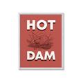 Picture of Hot Dam _GroupedProduct_Rectangle_Portrait_Framed_Matted_