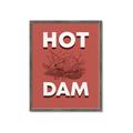 Picture of Hot Dam _GroupedProduct_Rectangle_Portrait_Framed_Matted_