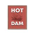 Picture of Hot Dam _GroupedProduct_Rectangle_Portrait_Framed_Matted_