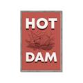 Picture of Hot Dam _GroupedProduct_Rectangle_Portrait_Framed_Matted_