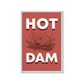 Picture of Hot Dam _GroupedProduct_Rectangle_Portrait_Framed_Matted_
