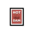 Picture of Hot Dam _GroupedProduct_Rectangle_Portrait_Framed_Matted_