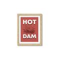 Picture of Hot Dam _GroupedProduct_Rectangle_Portrait_Framed_Matted_