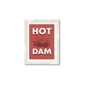 Picture of Hot Dam _GroupedProduct_Rectangle_Portrait_Framed_Matted_