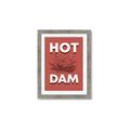 Picture of Hot Dam _GroupedProduct_Rectangle_Portrait_Framed_Matted_