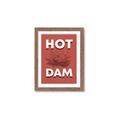 Picture of Hot Dam _GroupedProduct_Rectangle_Portrait_Framed_Matted_