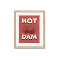 Picture of Hot Dam _GroupedProduct_Rectangle_Portrait_Framed_Matted_
