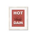 Picture of Hot Dam _GroupedProduct_Rectangle_Portrait_Framed_Matted_