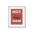 Picture of Hot Dam _GroupedProduct_Rectangle_Portrait_Framed_Matted_