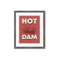 Picture of Hot Dam _GroupedProduct_Rectangle_Portrait_Framed_Matted_