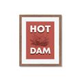 Picture of Hot Dam _GroupedProduct_Rectangle_Portrait_Framed_Matted_