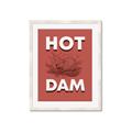 Picture of Hot Dam _GroupedProduct_Rectangle_Portrait_Framed_Matted_