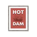 Picture of Hot Dam _GroupedProduct_Rectangle_Portrait_Framed_Matted_