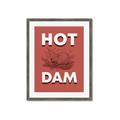 Picture of Hot Dam _GroupedProduct_Rectangle_Portrait_Framed_Matted_