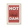 Picture of Hot Dam _GroupedProduct_Rectangle_Portrait_Framed_Matted_