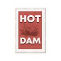 Picture of Hot Dam _GroupedProduct_Rectangle_Portrait_Framed_Matted_