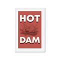 Picture of Hot Dam _GroupedProduct_Rectangle_Portrait_Framed_Matted_