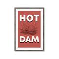 Picture of Hot Dam _GroupedProduct_Rectangle_Portrait_Framed_Matted_
