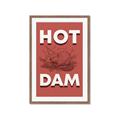 Picture of Hot Dam _GroupedProduct_Rectangle_Portrait_Framed_Matted_