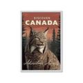 Picture of Discover Canada _GroupedProduct_Rectangle_Portrait_Framed_Matted_