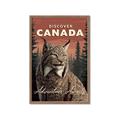 Picture of Discover Canada _GroupedProduct_Rectangle_Portrait_Framed_Matted_
