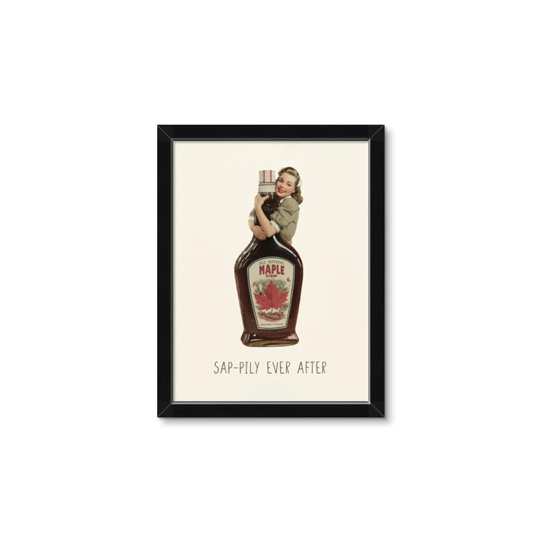 Picture of Maple Syrup is my Life _GroupedProduct_Rectangle_Portrait_Framed_Matted_