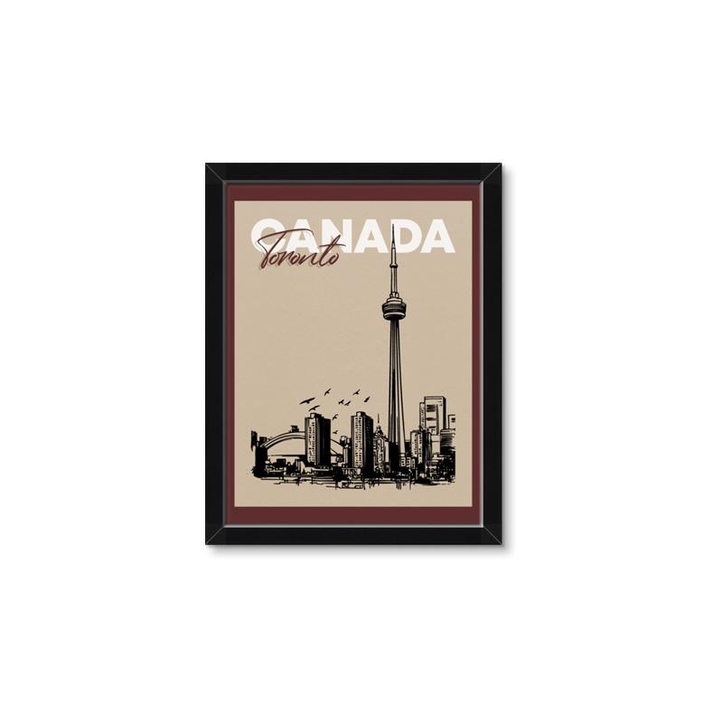Picture of Torontoscape _GroupedProduct_Rectangle_Portrait_Framed_Matted_