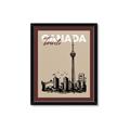 Picture of Torontoscape _GroupedProduct_Rectangle_Portrait_Framed_Matted_
